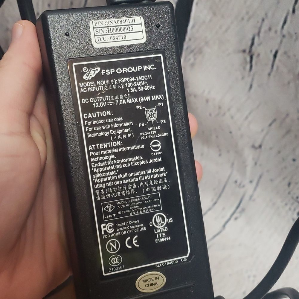 ‎84 Watt Cord Power Adapter - Picture 3 of 4
